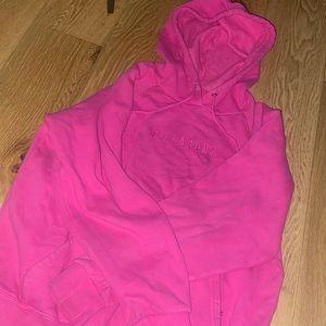 Bright pink billabong hoodie